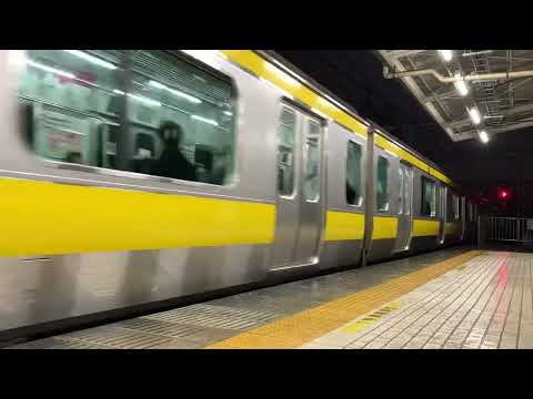 中央総武線　E231系　四ツ谷　発車