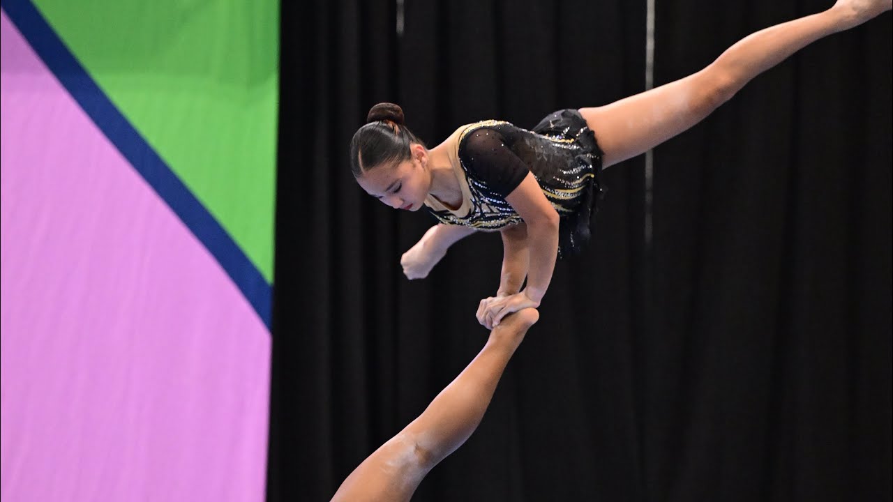 National Championship 2025 Acrobatics Balance Routine women’s pair ...