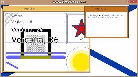 SDL-based host demo #2