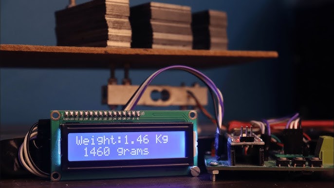 Build a Digital Weighing Scale DIY Electronics Project - Tacuna Systems