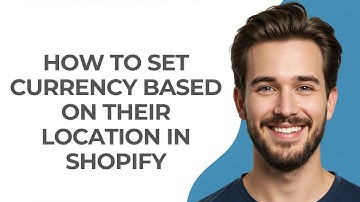 How to Set Currency Based on Their Location In Shopify - UPDATED!