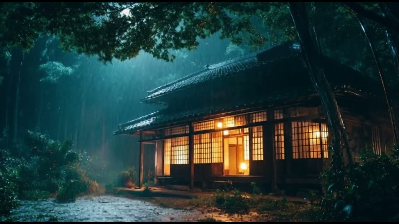 Rain on Window Sounds - Relaxing ASMR for Meditation & Rest #sleepsounds #asmrsounds