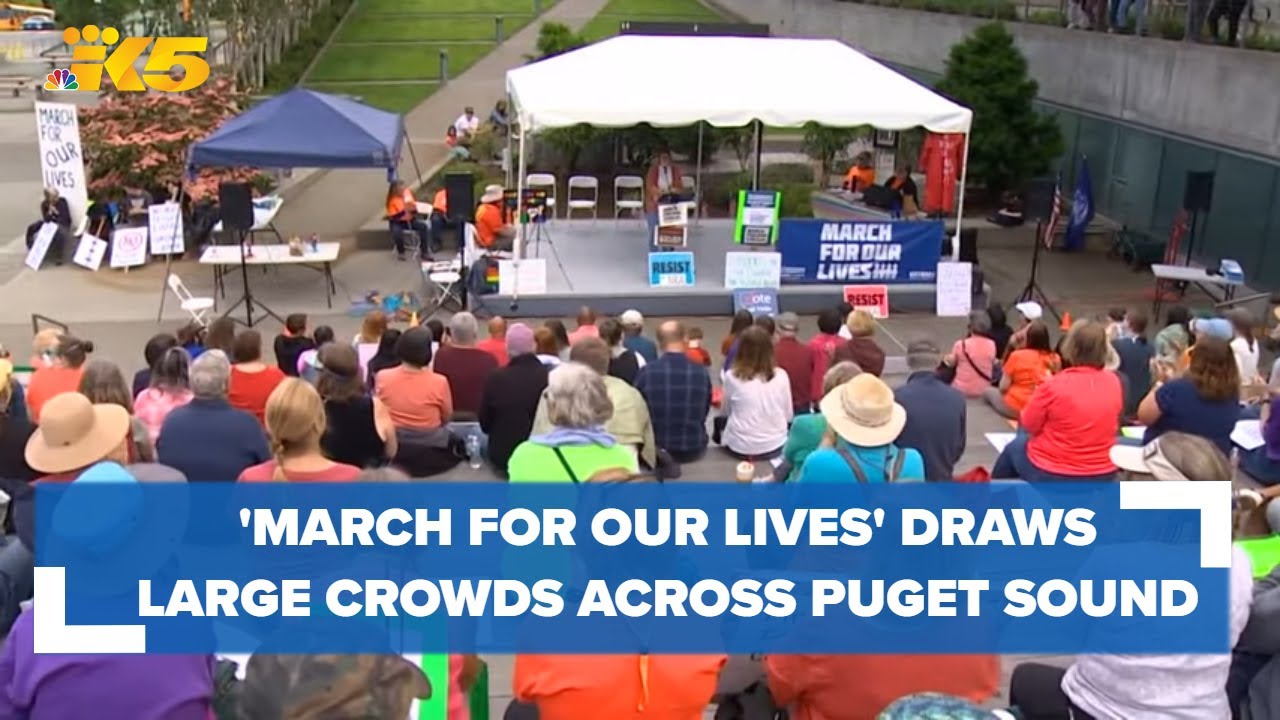 Western Washington groups join national 'March for Our Lives' movement