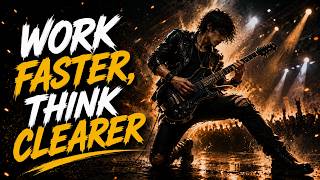 Work Faster, Think Clearer. Cinematic Rock for High Performance Minds