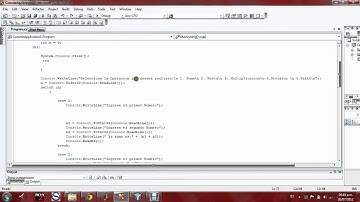 Calculadora simple en Matlab, C#  y Java