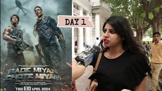 First Public Review On Bade Miyan Chote Miyan Akshay Kumar & Tiger shroff | BMCM Public Reaction