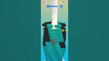 Stack Ball 3d Gameplay. Level completed in 18 seconds😎. #stackball #roadto1k