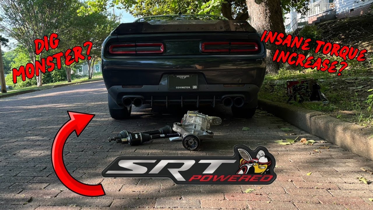 MY V6 GETS SRT GEARS ?? Challenger Build Pt. 2