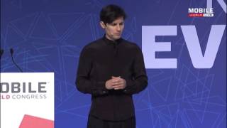 Pavel Durov (Telegram)  - Keynote MWC 2016