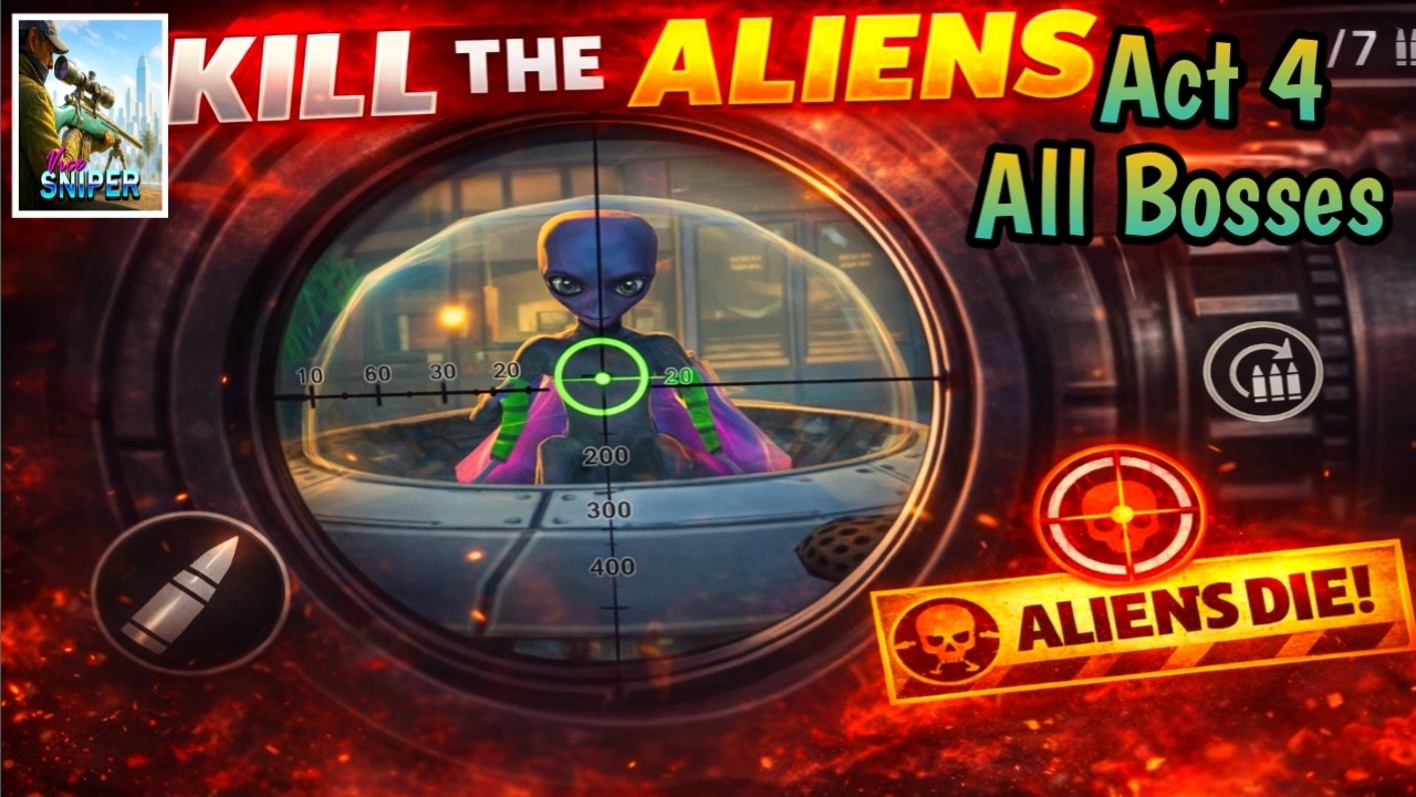 Vice sniper crime shooting 3d Act 4 all bosses | Pro Gamer