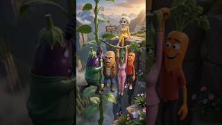 Vegetable Rescue Mission 🥕 | Cartoon Adventure #cartoon #fruitcartoon #animation #funnystories