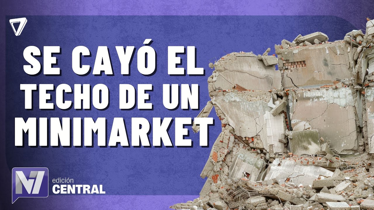 Derrumbe de techo en minimarket de Godoy Cruz: sin heridos