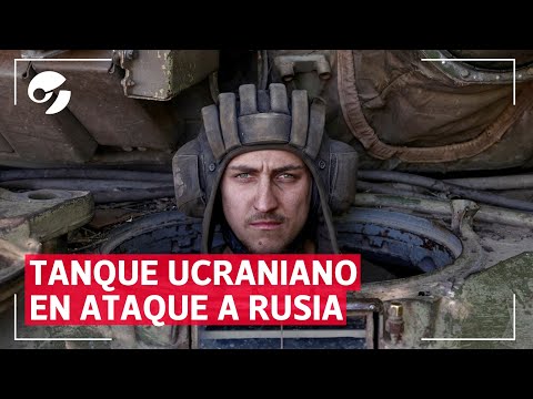 Un TANQUE de Ucrania ATACA posiciones de RUSIA en la región de Donetsk