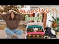 I Spent $1000+ on a NEW WARDROBE // MASSIVE Fall + Winter Haul!