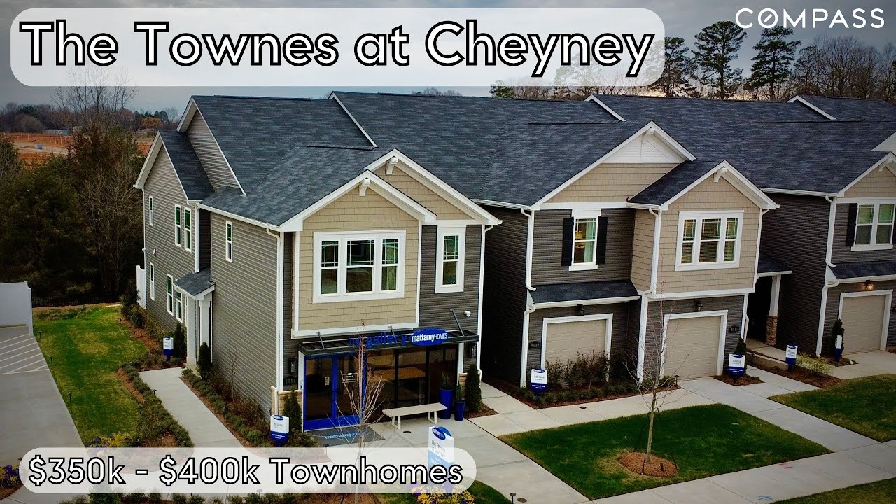 Charlotte, NC The Townes at Cheyney by Mattamy Homes Amira Model