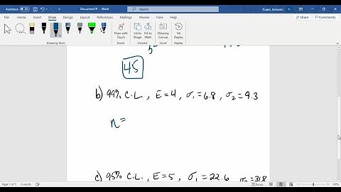 Suppose you want to estimate one of four parameters- μ, μ_1-μ_2, p, or p_1-p_2- to wi…