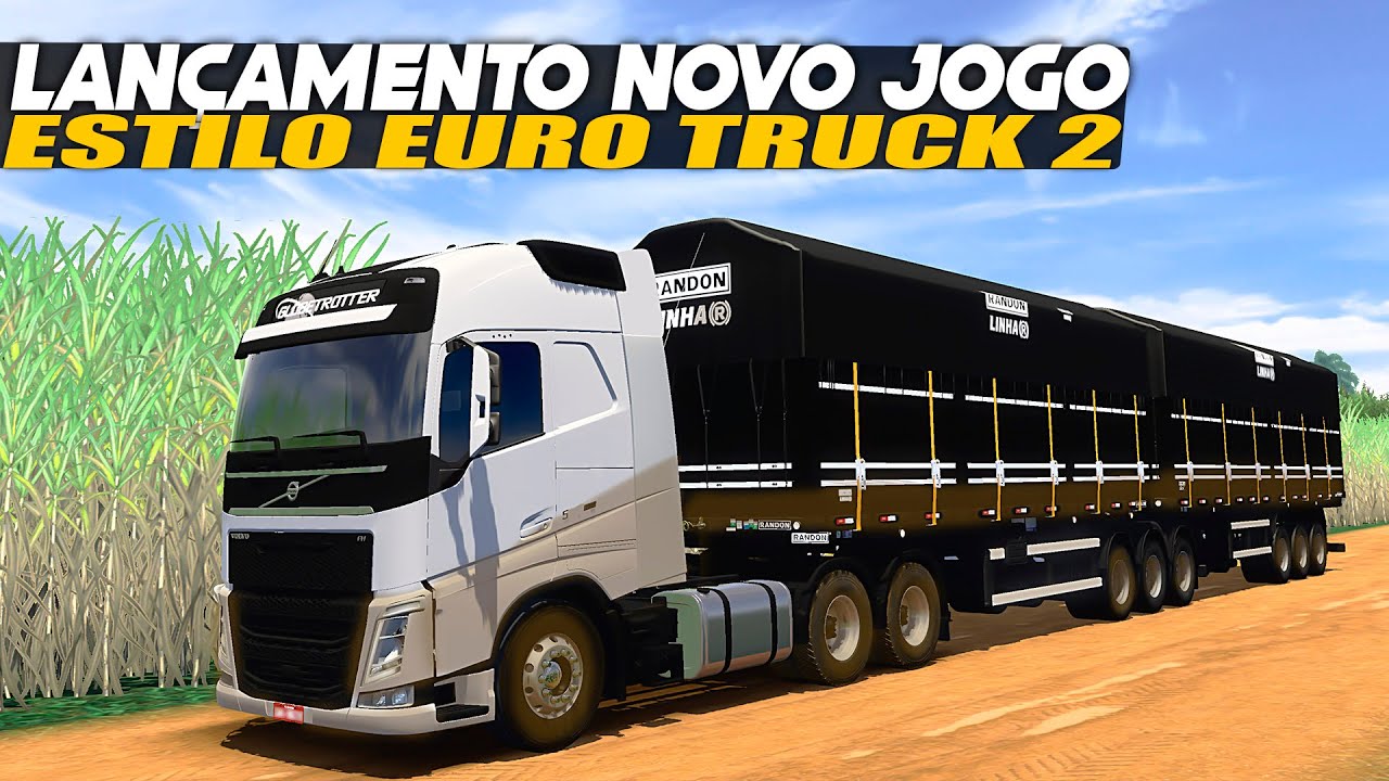 LANÇAMENTO Novo Jogo De Caminhão Realista Estilo Euro Truck 2 Para