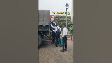 TA ARMY JOINING 💪✅ Trening centre #army #sscgd #cisf #crpf #motivation #joinindianarmy