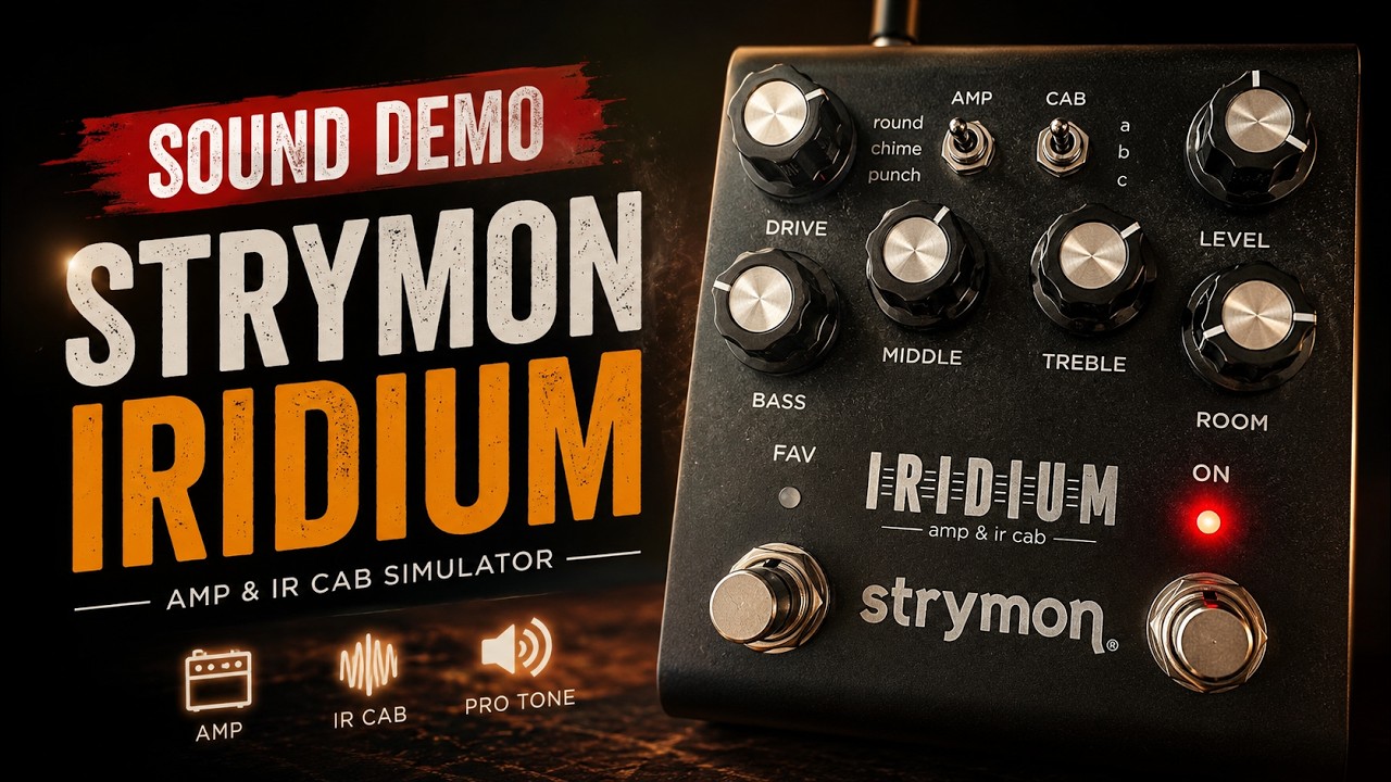 Strymon Iridium Sound Demo (No Talking) | Amp & IR Cab Tones - YouTube