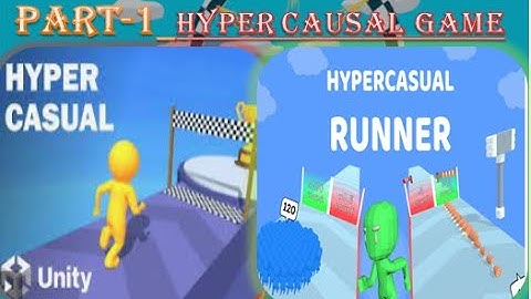 P-1_Hyper Casual Game_Crowd Running Game Tutorial Unity 3D || Hindi