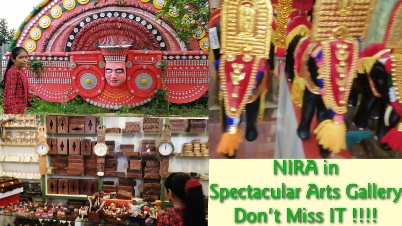 Nira in Spectacular Art Gallery in Vedic Village, Munnar
