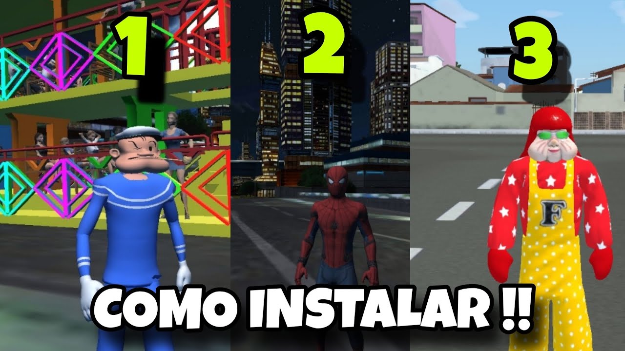 JOGO DA CARRETA DA ALEGRIA 1-2-3 jogando com os melhores personagem tutorial COMO INSTALAR !!