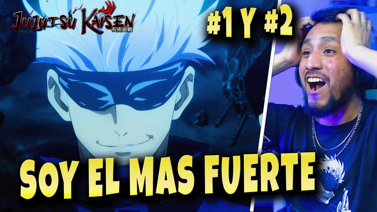CONOZCO A SATORU GOJO Y PASO ESTO | JUJUTSU KAISEN CAPITULOS 1 Y 2 REACCION