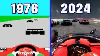 Evolution of F1 Video Games 1976-2024