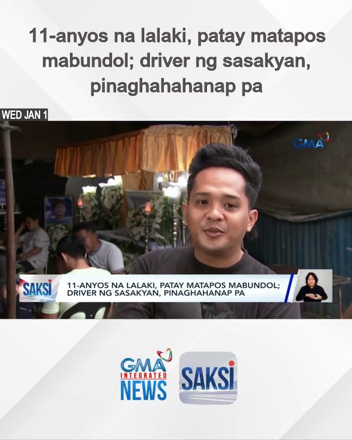 11-anyos na lalaki, patay matapos mabundol; driver ng sasakyan, pinaghahahanap pa | Saksi