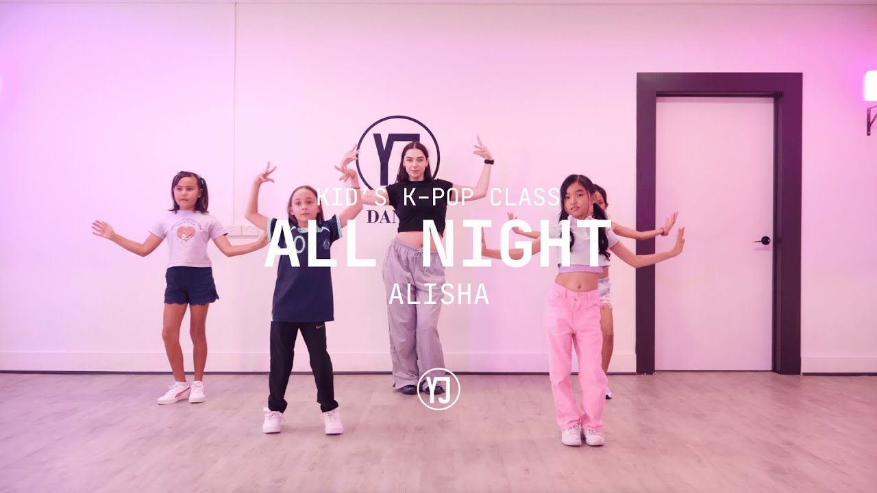 'ALL NIGHT' - IVE | K-POP Kid's Class | Gold Coast, AUS - YouTube