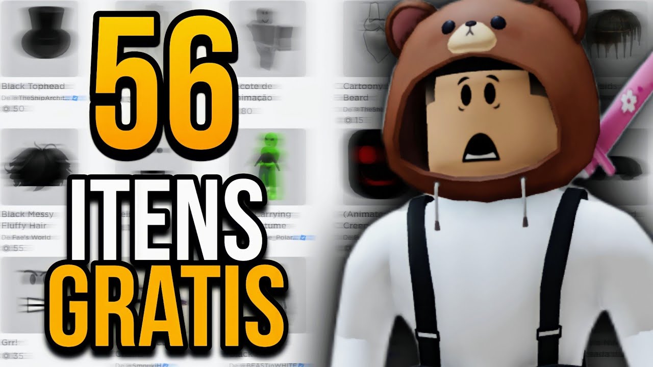 3 MAPAS que dão ITENS GRÁTIS no ROBLOX PT24 -  em 2023