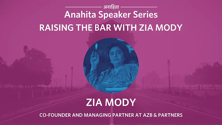 Raising the Bar with Zia Mody