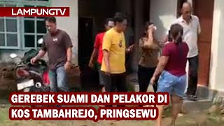 Gerebek Suami dan Pelakor di Tambahrejo, Pringsewu