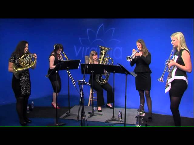 The Seraph Brass Quintet shared another incredible performance 