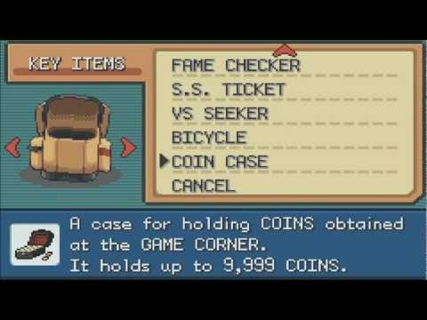 Pokemon Fire Red/Leaf Green: How To Get A Coin Case