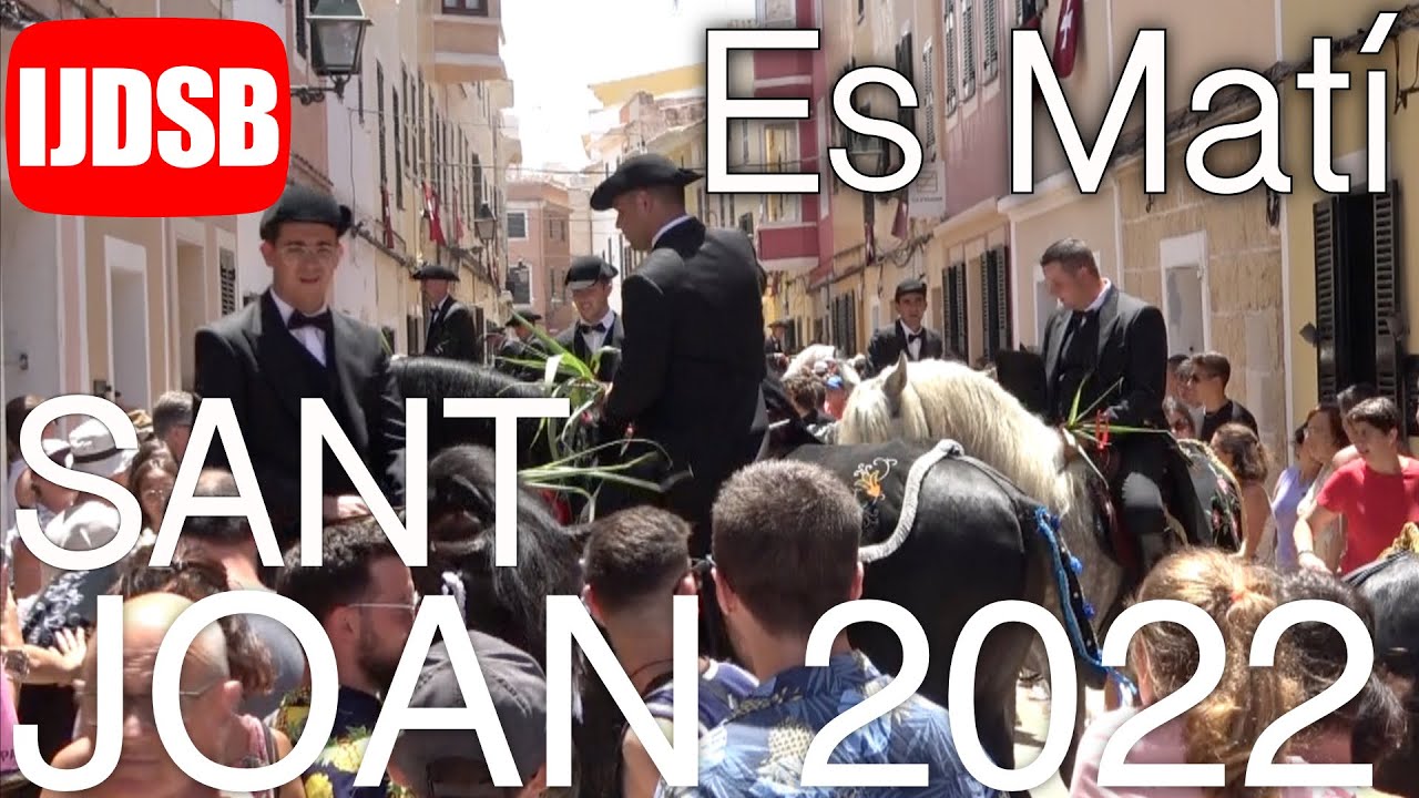 Matí des Dia de Sant Joan 2022 🟡 Ciutadella de Menorca 🐴 Festes de Menorca