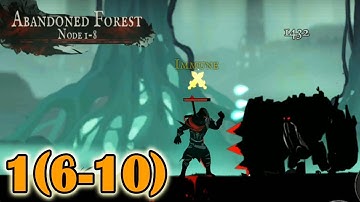 Shadow of Death Dark Knight - Stickman Fighting | LEVEL 6 to 10 | Android Gameplay