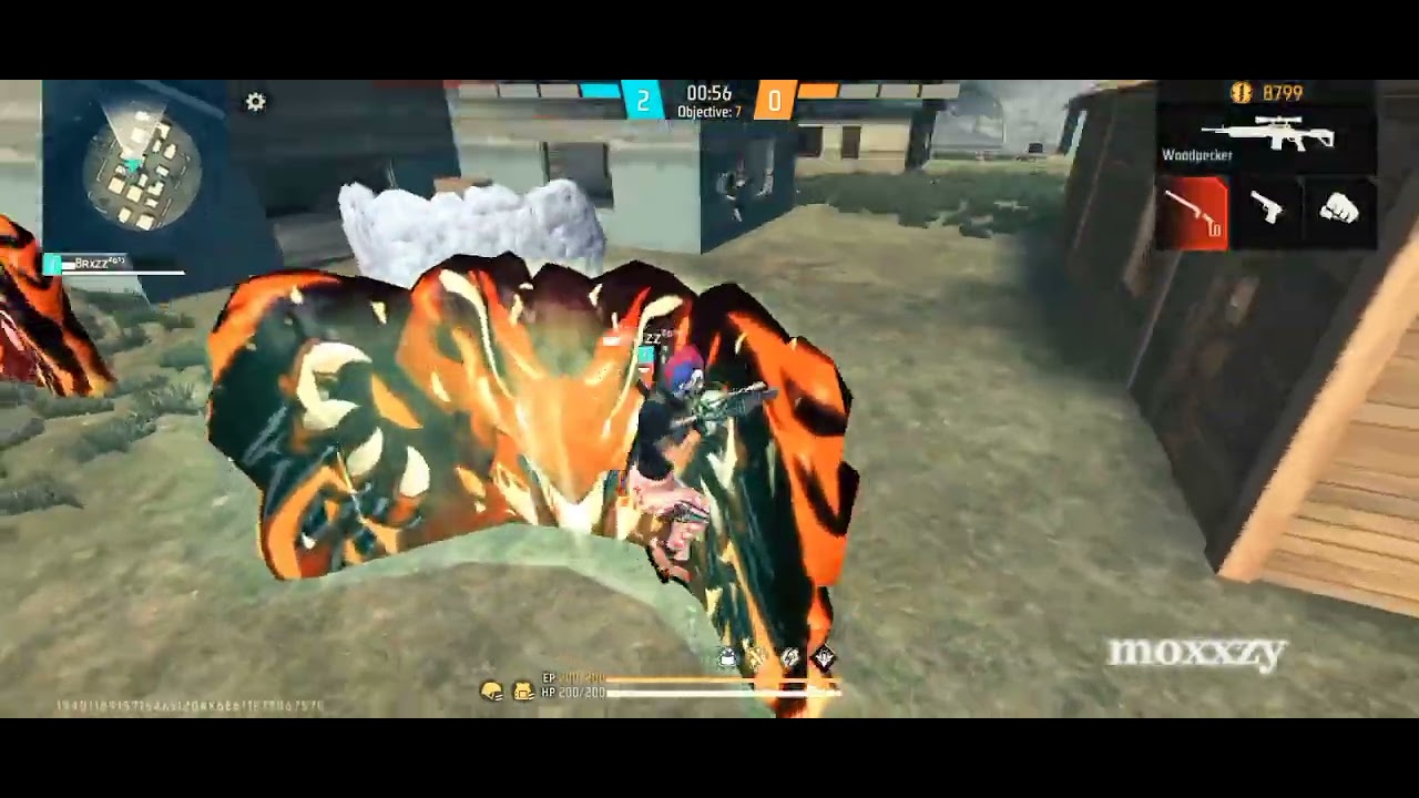 Free fire 🔥 montage||gameplay||one taps and slam ice||SUBSCRIBE||