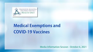 Medical Exemptions and COVID-19 Vaccines