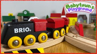 Brio Train Toy Classic Figure 8 Set | Train Video for Kids