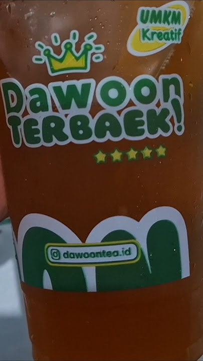 dawoon terbaik es teh