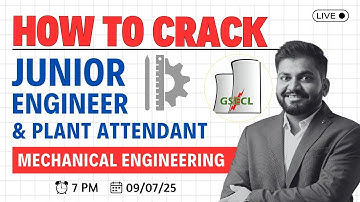 HOW TO CRACK GSECL Junior Engineer & Plant Attendant Exam? | MECHANICAL ENGINEERING