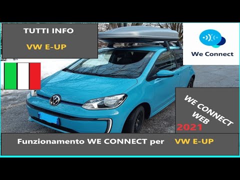 VW E-UP  We Connect funzionamento 2021