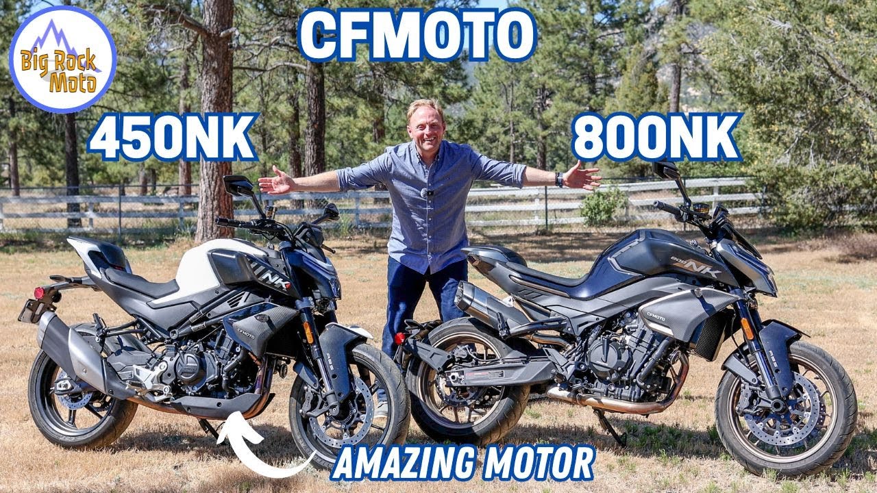 CFMOTO 450NK and 800NK Review | Sporty Fun for Less - YouTube