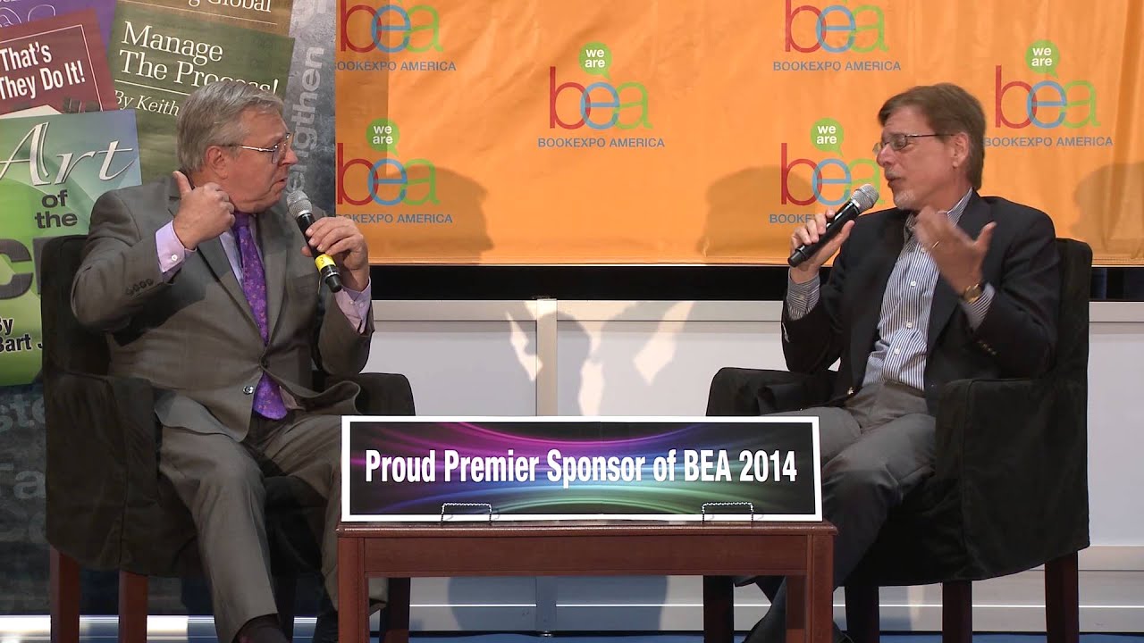 Bart Jackson of Prometheus Publishing with John Sarno of EANJ at BEA