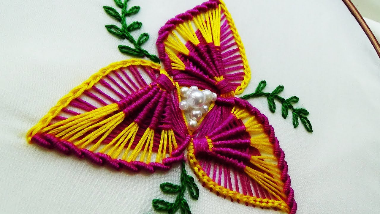 Hand Embroidery: Flower Embroidery