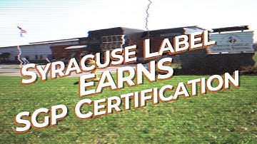 Syracuse Label earns SGP Certification