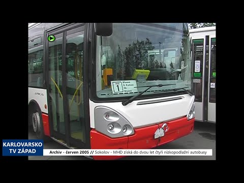 2005 – Sokolov: MHD získá během dvou let čtyři nízkopodlažní autobusy (TV Západ)