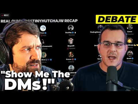 Thumbnail for Destiny Asks To See DMs And Confronts AJW On His Lies