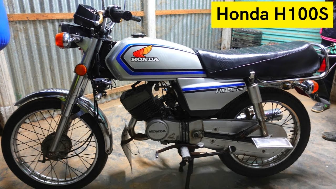 Honda H100S CDI - সিলভার কালার - Second Hand H100 CDI Bike price in Bangladesh